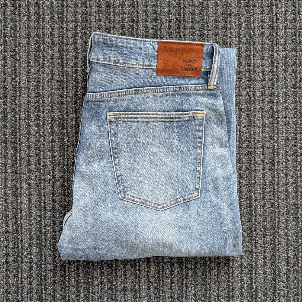 Stretch Selvedge Denim - HB Athletic Tapered 32x29*